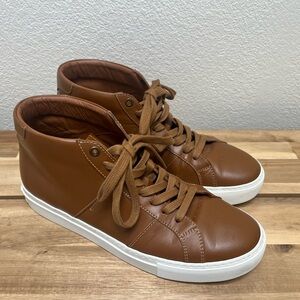 Greats Brown High-Top Sneakers